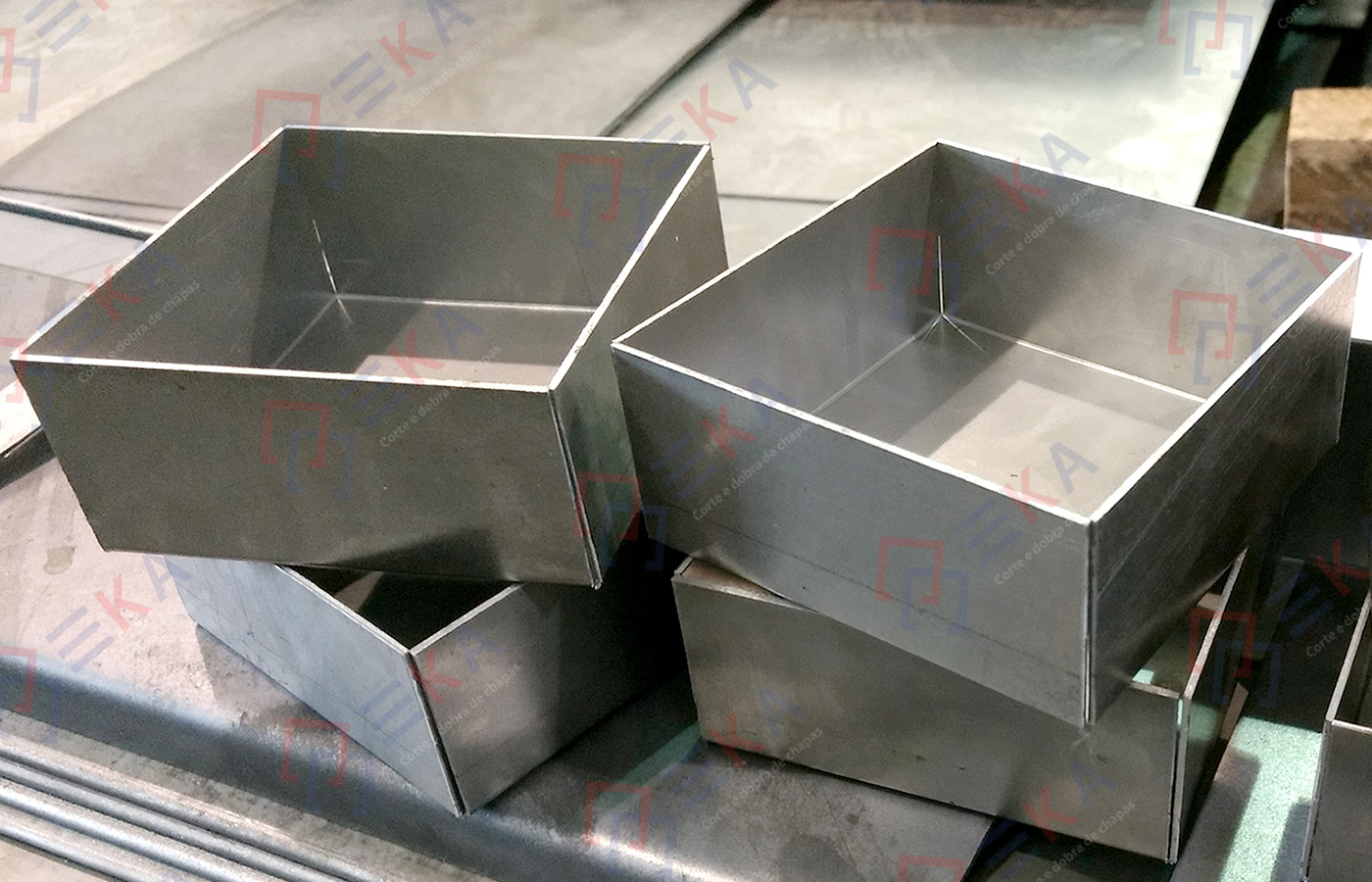 Nossos Trabalhos Em Chapas De A o Beka Corte Dobra De Chapa